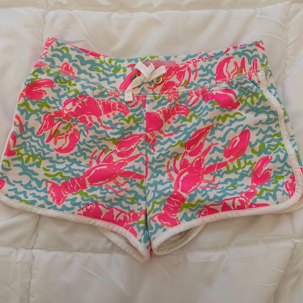 Lilly Pulitzer lobster shorts